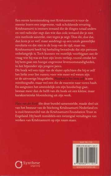 Waarheid is het leven zelf 9789062711017 Krishnamurti, Boeken, Verzenden, Zo goed als nieuw, Krishnamurti