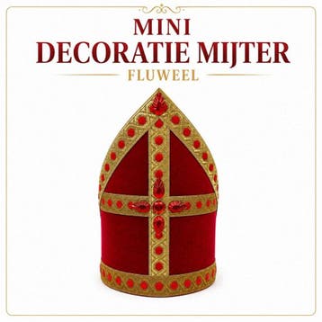 Luxe Minimijter Fluweel, Verzenden, Nieuw