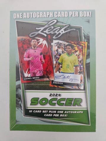 2024 Leaf Lionel Messi Gesigneerde kaart Sealed box -, Nieuw