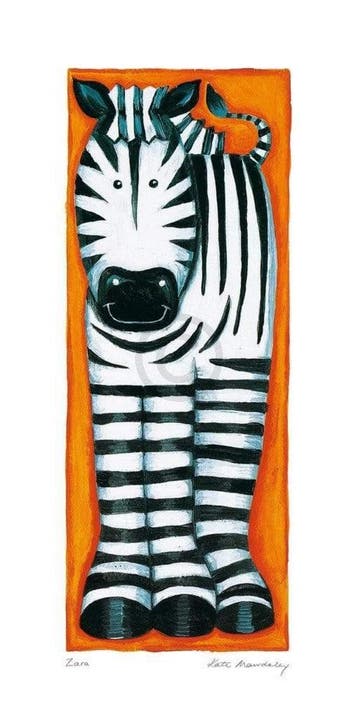Kunstdruk Kate Mawdsley - Zara 15x30cm, Verzenden, Nieuw