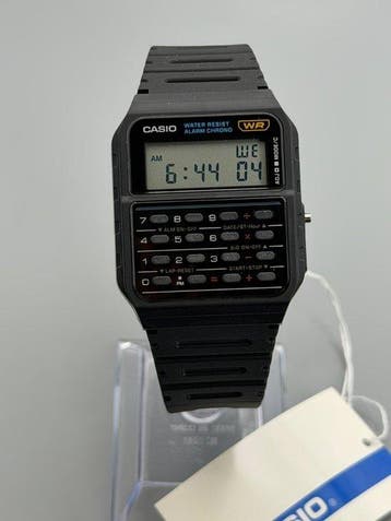 Casio CA-53W-1 Calculator Watch | Back to the Future Cult, Nieuw