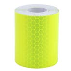 Reflecterende tape - FLUO GEEL - 1 meter x 5 cm, Ophalen of Verzenden