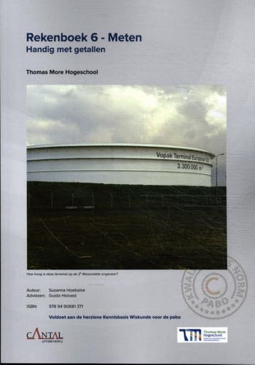 Rekenboek 6   Meten Thomas More 9789490681371, Boeken, Zo goed als nieuw