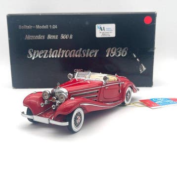 CMC 1:24 - Modelauto - Mercedes-Benz 500 K - Speciale, Nieuw