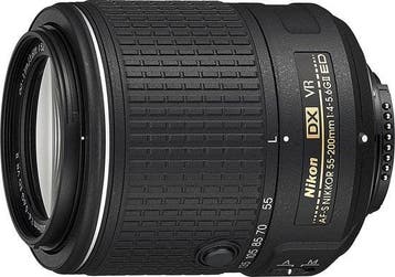 Nikon DX AF-S Nikkor 55-200mm f4-5.6G ED VR II Lens (In doos, Verzenden, Zo goed als nieuw