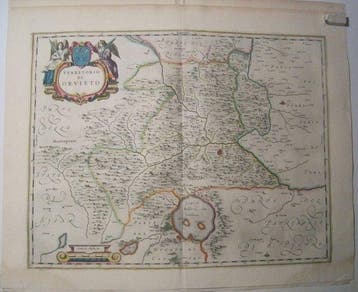 Italië - Orvieto, Aqua Pendente, Lake Bolsena, Todi; W.Blaeu, Nieuw