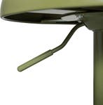 WOOOD Isaac Barkruk - Metaal - Warm Groen - 81x39x39 cm, Verzenden, Nieuw