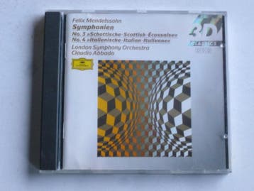Mendelssohn - Symphonien 3 & 4 / Claudio Abbado, Cd's en Dvd's, Cd's | Klassiek, Ophalen of Verzenden, Zo goed als nieuw