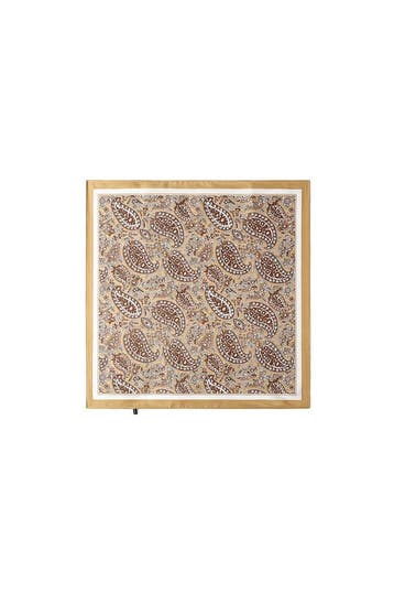 Goudlief Zomersjaals met paisley-patroon, casual, polyest..., Verzenden, Nieuw