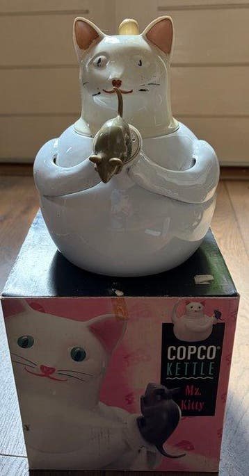Copco - Philippe Starck - Theeketel - Mz. Kitty - Emaille -