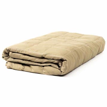 Verzwaarde Deken katoen Beige | Maak een keuze : 70 x 120 cm, Ophalen of Verzenden, Nieuw