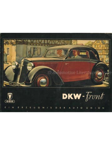 1938 DKW FRONT BROCHURE GERMAN, Nieuw, Author