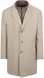 Suitable Coat Wol Twill Sand maat 46 Heren, Verzenden, Beige, Nieuw, Suitable