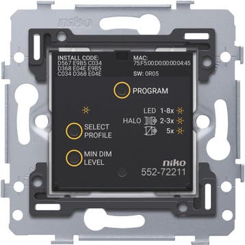 Niko Slimme Zigbee Dimmer Schakelaar 3-200W Twee-Draad -, Verzenden, Nieuw, Overige typen