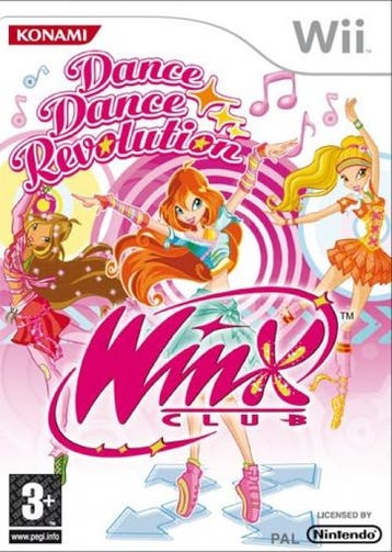 Dance Dance Revolution Winx Club (Nintendo Wii), Spelcomputers en Games, Verzenden, Gebruikt