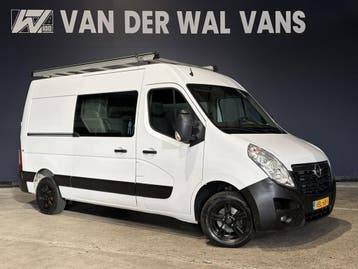 Opel Movano L2H2 | Financial Lease voor 258 p/mnd, Stof, Gebruikt, Wit, 360° camera