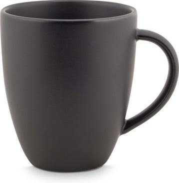 vtwonen Mok met Oor - Mat Zwart - Porselein - 250ml, Verzenden, Nieuw