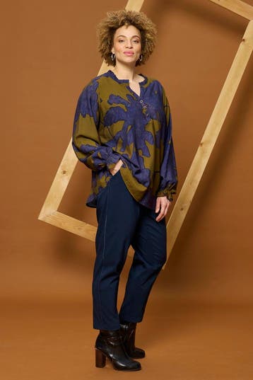 ZHENZI blouse lange mouw Maat:, Verzenden, Nieuw, Overige kleuren