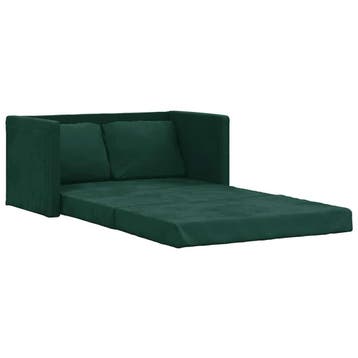 Tweepersoons Logeerbed Fluweel | Laatste Stuk!, Gebruikt, Eenpersoons, Ophalen of Verzenden, 120 cm