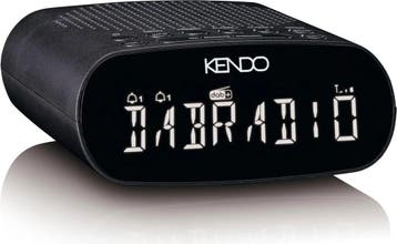 Wekkerradio met DAB - Digitale wekker - Alarmklok - Zwart -, Witgoed en Apparatuur, Wekkers, Verzenden, Zo goed als nieuw