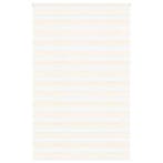 Zonwering zebra rolgordijn 140x230 | retourdeal 47% korting, 100 tot 150 cm, 200 cm of meer, Beige, Nieuw