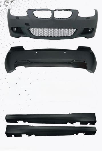 BMW E92/E93 06–09 M-Tech bodykit – bumpers + sideskirts, Auto-onderdelen, Carrosserie en Plaatwerk, Nieuw, Voor, BMW, Bumper