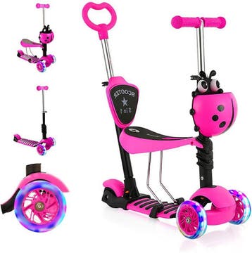 Kinderstep - 3 wielen - Kinder step jongens - LED Wielen - V, Verzenden, Zo goed als nieuw