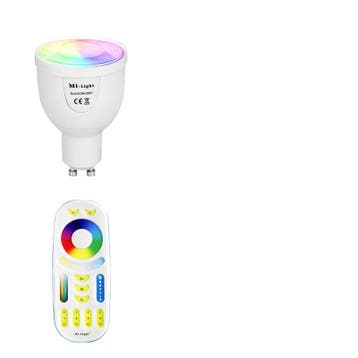 Beginners set - GU10 - 1 wifi lamp - Kleur + DUAL WHITE, Ophalen of Verzenden, Nieuw