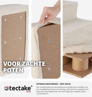 2dekans | Tectake® Hondentrap en Kattentrap - Huisdiertrap -, Ophalen of Verzenden, Zo goed als nieuw