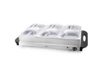 Veiling - Blokker BL-26403 Warmhoudschalen 3x2,5L, Huis en Inrichting, Keuken | Keukenbenodigdheden, Nieuw