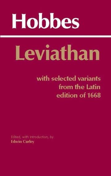 Leviathan 9780872201774, Boeken, Zo goed als nieuw