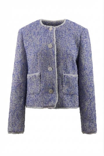 Neo Noir Blazer in maat 40 Blauw, Kleding | Dames, Neo Noir, Verzenden, Zo goed als nieuw, Blauw