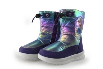 Frozen Snowboots Meisjes in maat 27 Paars, Verzenden, Jongen of Meisje, Schoenen, Zo goed als nieuw