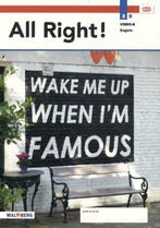All Right vmbo b engels leerwerkboek B 9789402066166, Boeken, Verzenden, Zo goed als nieuw