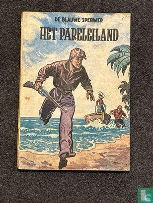 Blauwe Sperwer, De - Het pareleiland - 1950, Boeken, Stripboeken, Gelezen, Eén stripboek, Verzenden