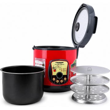 TIROSS Fermentatiepan zwarte knoflook 6 l met programmas..., Ophalen of Verzenden, Nieuw