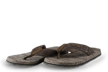 Skechers Slippers in maat 45 Bruin, Slippers, Bruin, Verzenden, Zo goed als nieuw