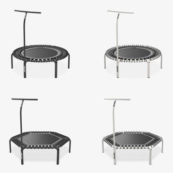 ACON Fit Rebounder Fitness Trampoline met T-bar, Verzenden, Nieuw, Rug, Overige typen
