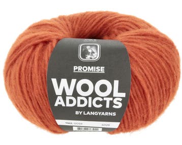 WoolAddicts Promise - 59 Pompoen - Chunky / Dik Merinowol, Hobby en Vrije tijd, Breien en Haken, Ophalen of Verzenden, Nieuw