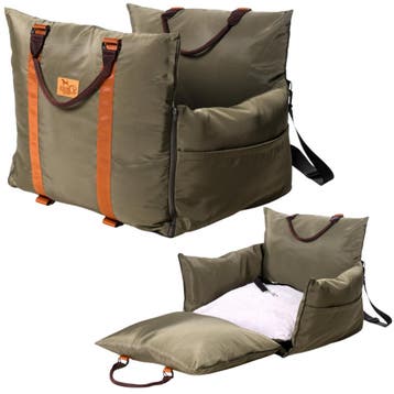 Luxe Honden autostoel  Royal+  Army Waterproof, Ophalen of Verzenden, Nieuw