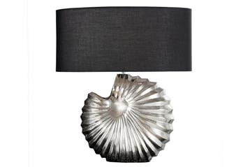 Tafellampframe SHELL zilver zonder lampenkap - 42736, Ophalen of Verzenden, Nieuw