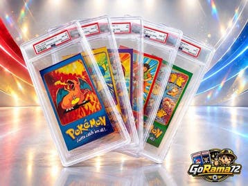 Pokémon - 5 Graded card - Charizard, Pikachu, Team Rocket, Nieuw