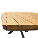 Arezzo Lido dining tuinset 240x110xH75 cm 7 delig antraciet, Tuin en Terras, Ophalen of Verzenden, Nieuw