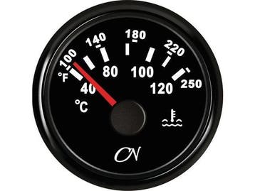 CN koelwater temperatuur meter zwart, Watersport en Boten, Ophalen of Verzenden, Nieuw