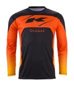 Kenny 2025 Track Focus Jeugd Crossshirt grijs / Oranje maat, Ophalen of Verzenden, Nieuw