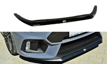 Voorspoiler Ford Focus RS Mk3 V.2 Glanzend Zwart, Ophalen of Verzenden, Nieuw