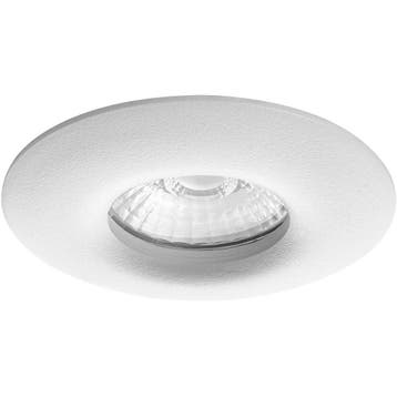 GU10 Inbouwspot Set - Mat Wit - Inbouw Rond - Waterdicht, Metaal of Aluminium, Nieuw, Ophalen of Verzenden, Led