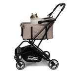 Kleine Hondenbuggy met afneembare bak InnoPet Nomad Beige, Verzenden, Nieuw