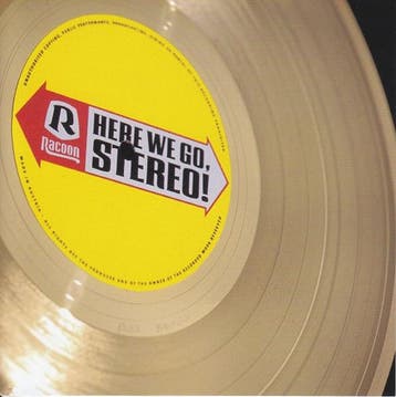 cd - racoon - HERE WE GO, STEREO! (nieuw), Verzenden, Zo goed als nieuw