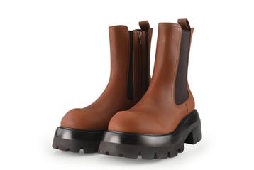 Jeffrey Campbell Enkellaarzen in maat 39 Bruin, Bruin, Verzenden, Lage of Enkellaarzen, Zo goed als nieuw